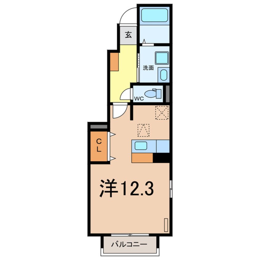 間取図 オーブ・トワ