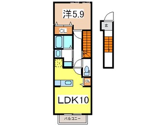 間取図 サウスパーク　Ａ