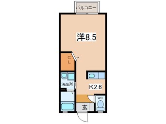 間取図 シャーメゾン蹴