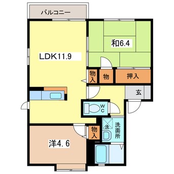 間取図 ミレニアムタウン２０００