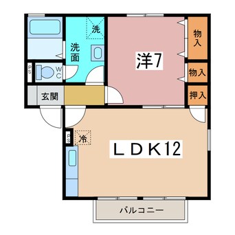 間取図 アットホーム花