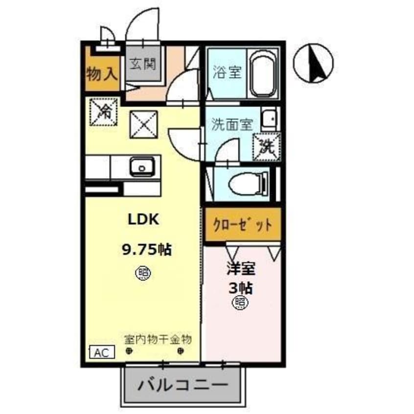 間取図 カーム
