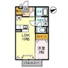 メゾン松葉 1LDKの間取り