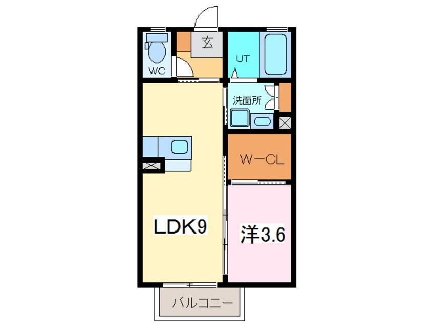 間取図 シャルマン昭和