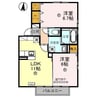エスポワールＣ・Ｋ 2LDKの間取り