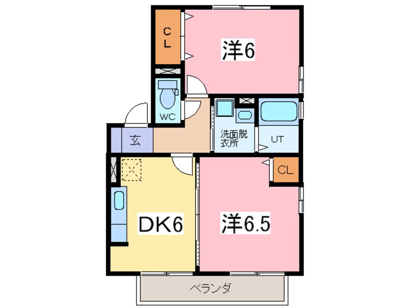 間取図 ウィルモア山泉