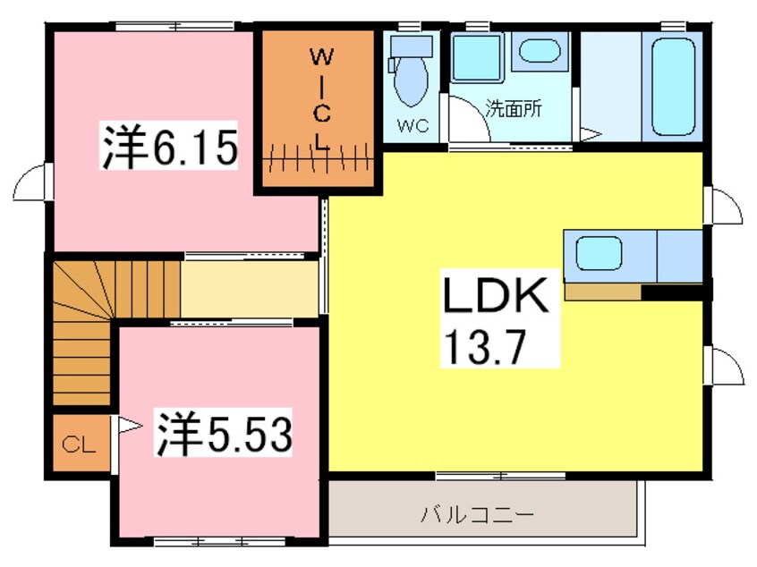 間取図 シャーメゾン井ノ口