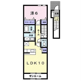 間取図 クラールK