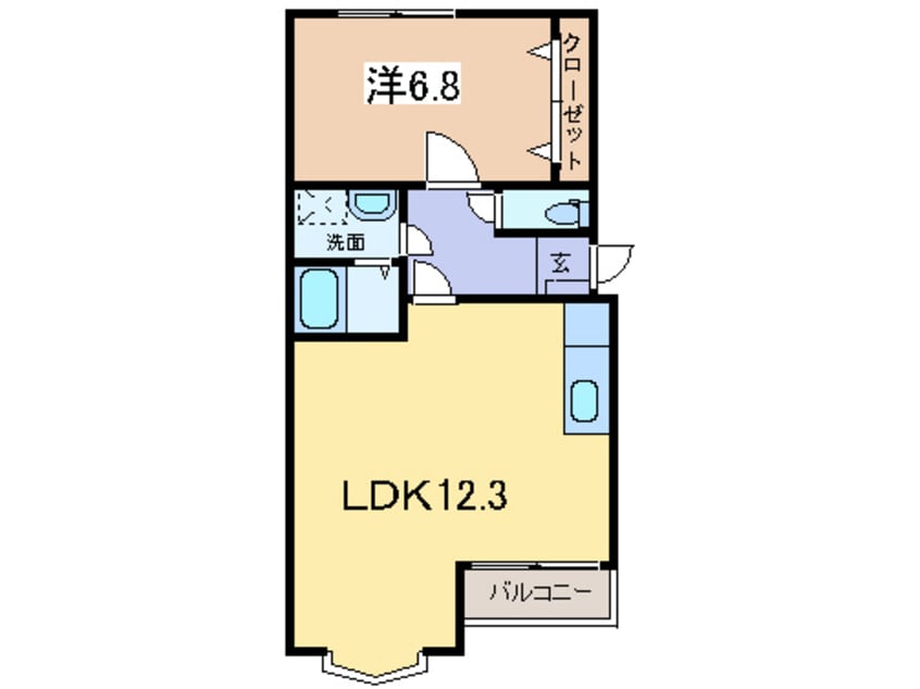 間取図 ルミナス・新和