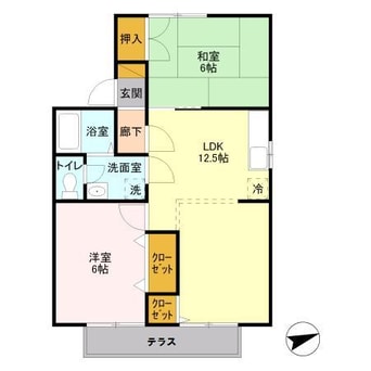 間取図 セジュール昭和