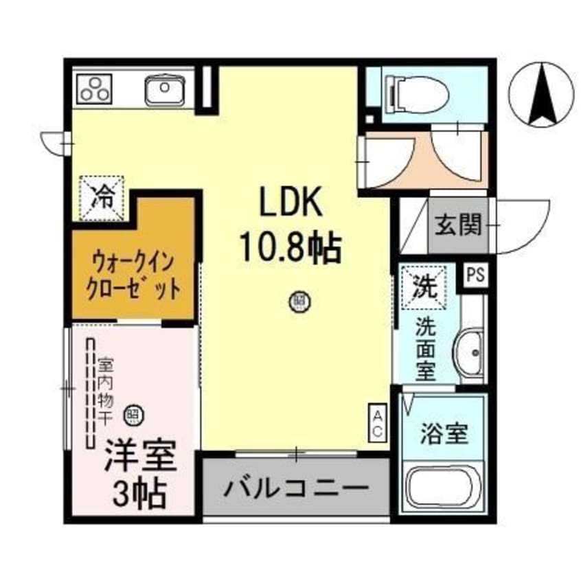 間取図 アラータ敦賀