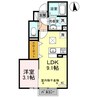 グラン　コンフォレア 1LDKの間取り