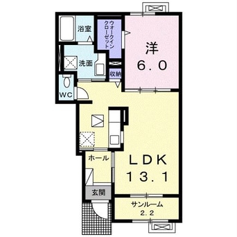 間取図 ドメーヌ・Ｍ