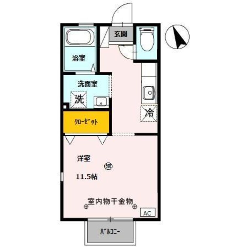 間取図 コンソラトゥール