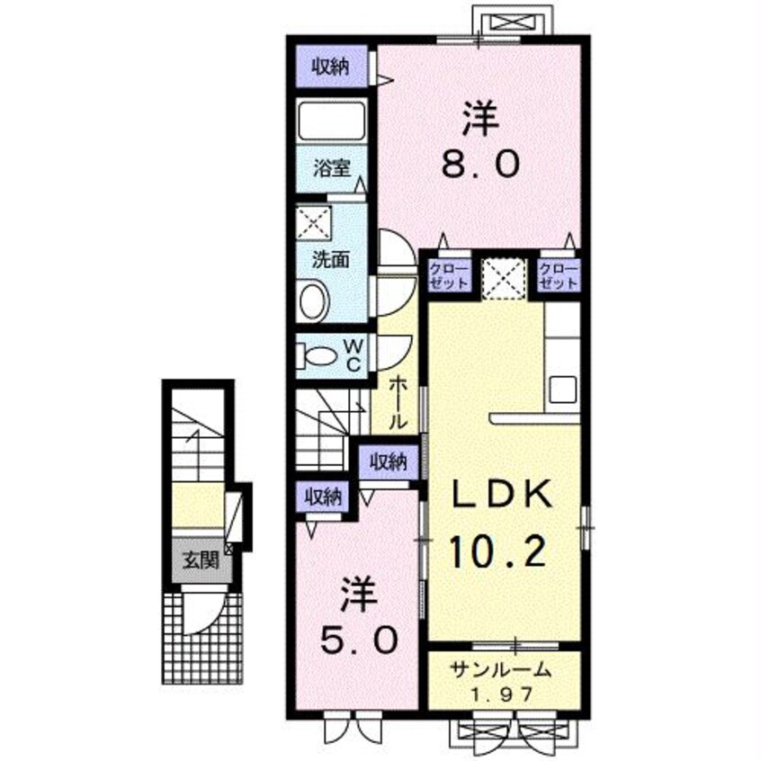 間取図 ブリーズドゥース