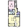 シーサイド　I.O 1LDKの間取り