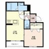 プレミアス古田刈 1LDKの間取り