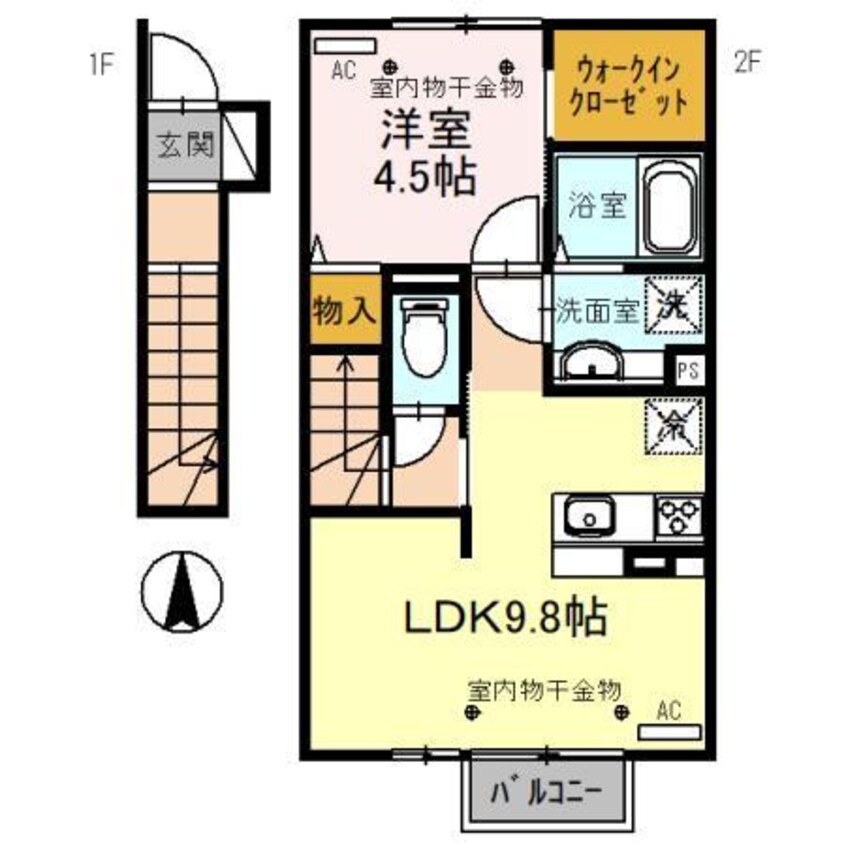 間取図 アリスタ