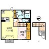 アスコット 1LDKの間取り