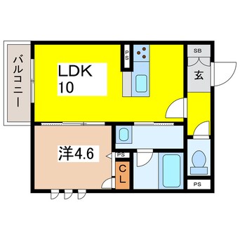 間取図 ベル・エポック