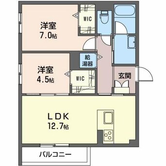 間取図 グランノワール