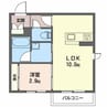グレイス　レジデンス 1LDKの間取り