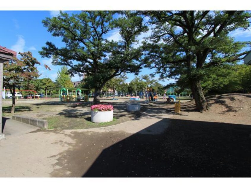 有楽公園(公園)まで977m※遊具も豊富でいつも賑わいのある公園です。 メゾン小松原2