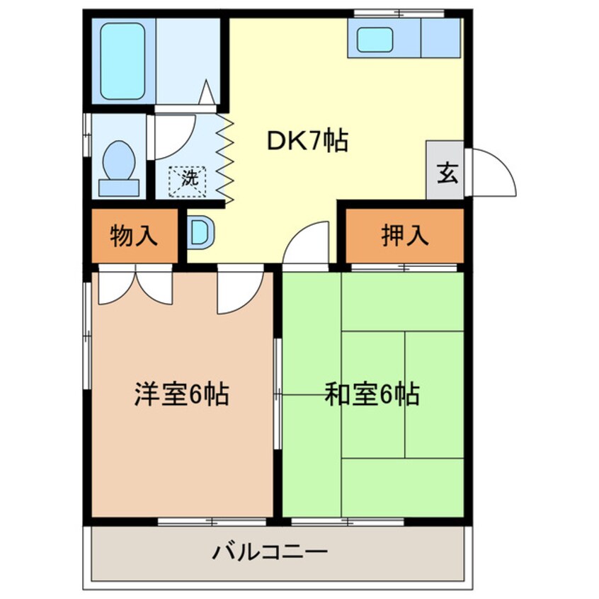 間取図 エルフロード