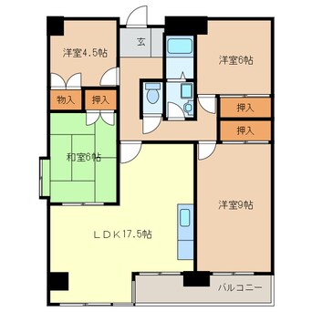 間取図 ニュートン・ヴィレッジ