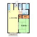 エンパレスV17の間取図