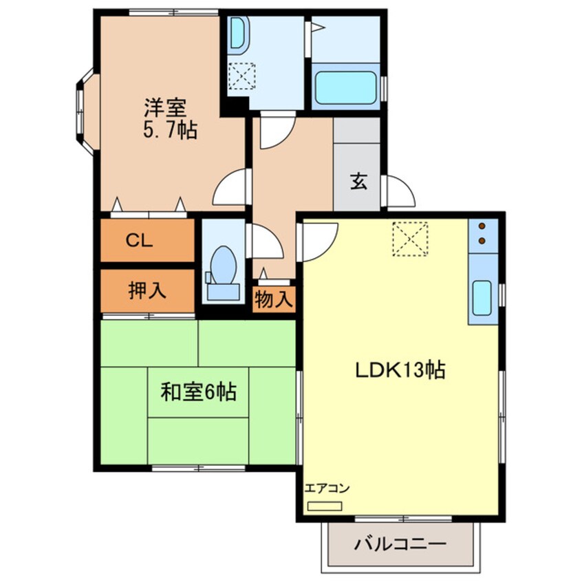 間取図 ガーデンハウス2