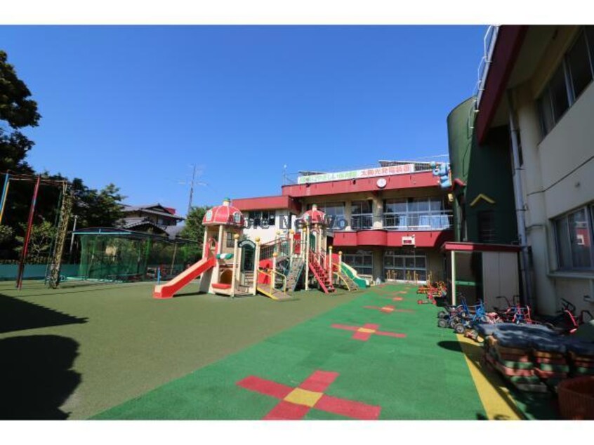 龍泉寺保育園(幼稚園/保育園)まで587m※教育に定評がある保育園です。 エルクレール