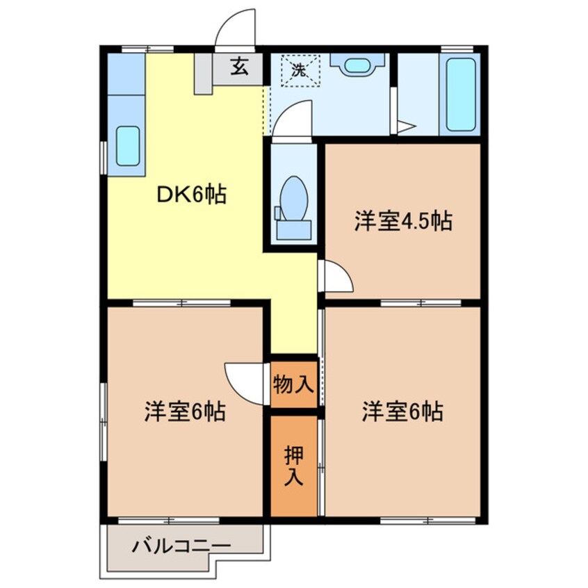 間取図 コメットハウス