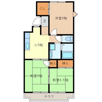 間取図 進峰マンションA棟