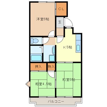 間取図 進峰マンションA棟