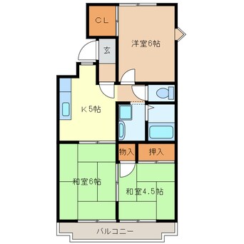 間取図 進峰マンションA棟