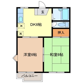 間取図 メゾンドエル