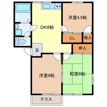 間取図 本城壱番館