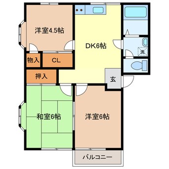 間取図 本城壱番館