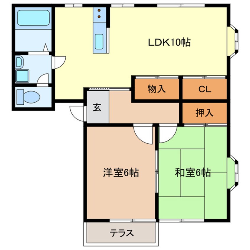 間取図 本城壱番館