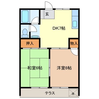 間取図 石川アパート