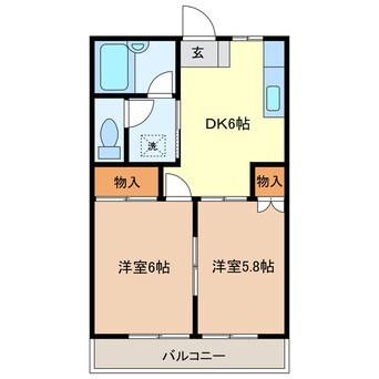 間取図 グリーンヒルズ（末広町）