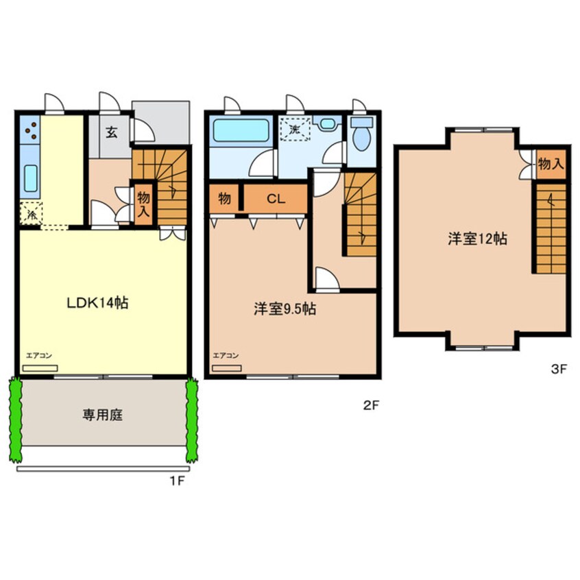 間取図 プランドール