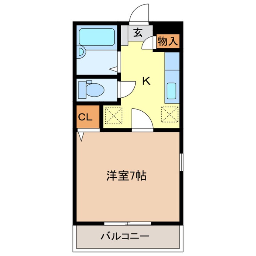 間取図 エミネンスA