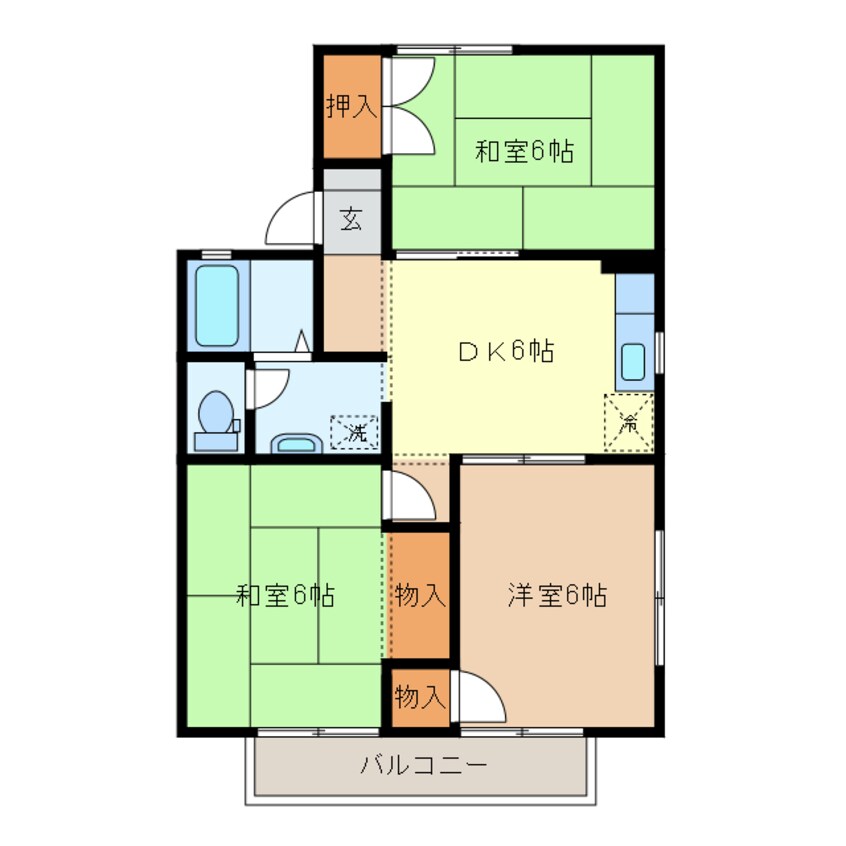 間取図 プルミエール