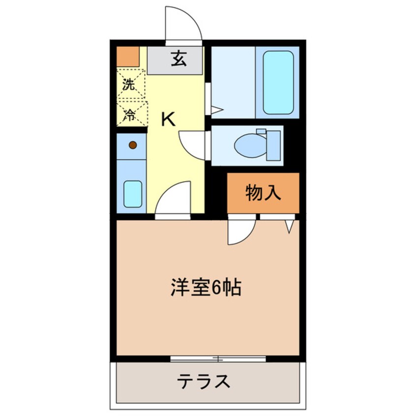 間取図 ヒルサイドコート