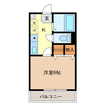 間取図 ヒルサイドコート