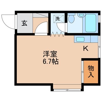 間取図 モンパレス足利・第３-１号棟