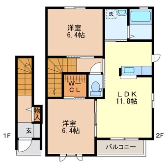 間取図 パイン・トゥリー