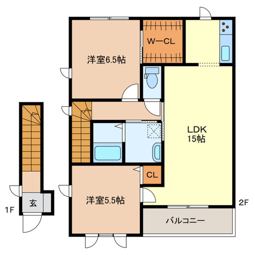 間取図 サンマルシェ